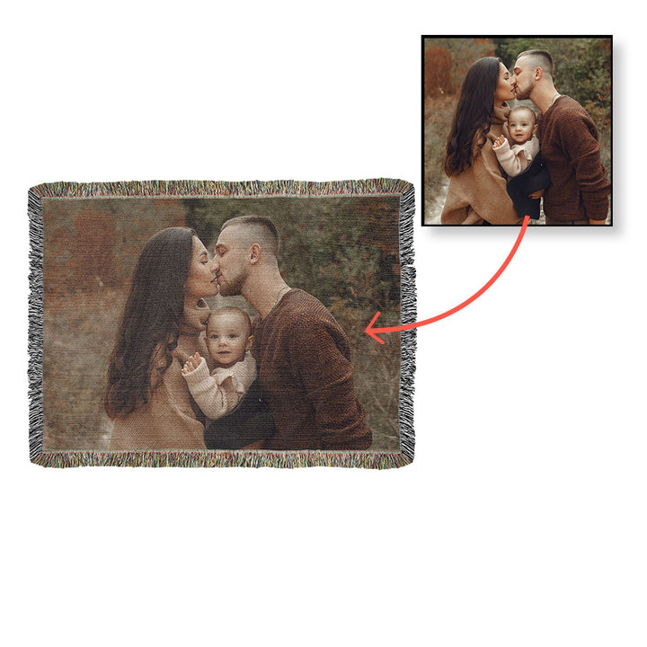 Daub Or Die – Woven Blanket – Gift for Her – Gift for Him
