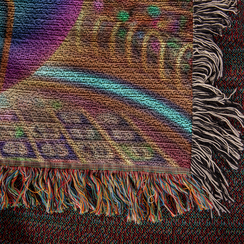 Dab Or Die – Woven Blanket – Gift for Her – Gift for Him