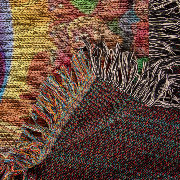 Daub Or Die – Woven Blanket – Gift for Her – Gift for Him
