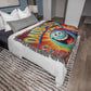 Daub Or Die - Heirloom Artwork Woven Blanket (Landscape) - Gift for Her - Gift for Him
