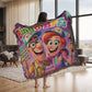 Bingo BFFS 1 - Photo Heirloom Woven Blanket (Landscape) - Gift for Her - Gift for Him