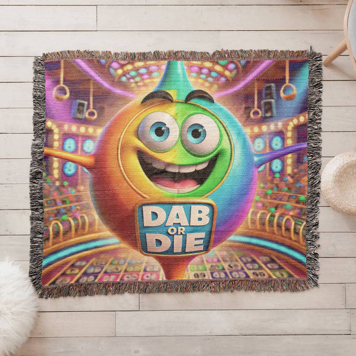 Dab Or Die Photo Heirloom Woven Blanket – Gift for Her - Gift for Him
