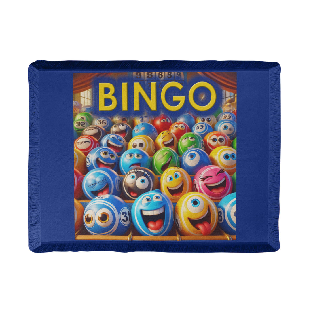 Bingo Woven Blanket – Gift for Her - Gift for Him