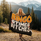 Bingo Time Bitches - Printed Woven Blanket (Landscape) - Gift for Her