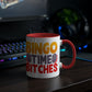Bingo Time Bitches - Color Accent Mug - Gift for Her