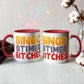 Bingo Time Bitches - Color Accent Mug - Gift for Her