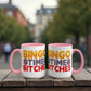 Bingo Time Bitches - Color Accent Mug - Gift for Her