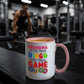 Grandma Is My Name Bingo Is My Game - Color Accent Mug - Gift for Grandma