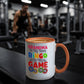 Grandma Is My Name Bingo Is My Game - Color Accent Mug - Gift for Grandma