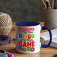 Grandma Is My Name Bingo Is My Game - Color Accent Mug - Gift for Grandma