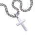 Faith Cross Cuban Link Necklace – Gift for Him