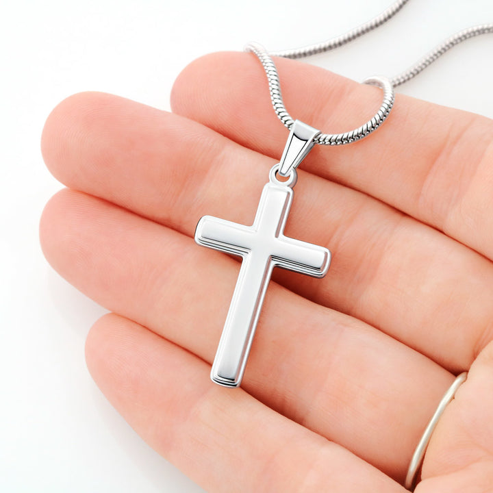 Faith Cross Necklace – Gift for Him