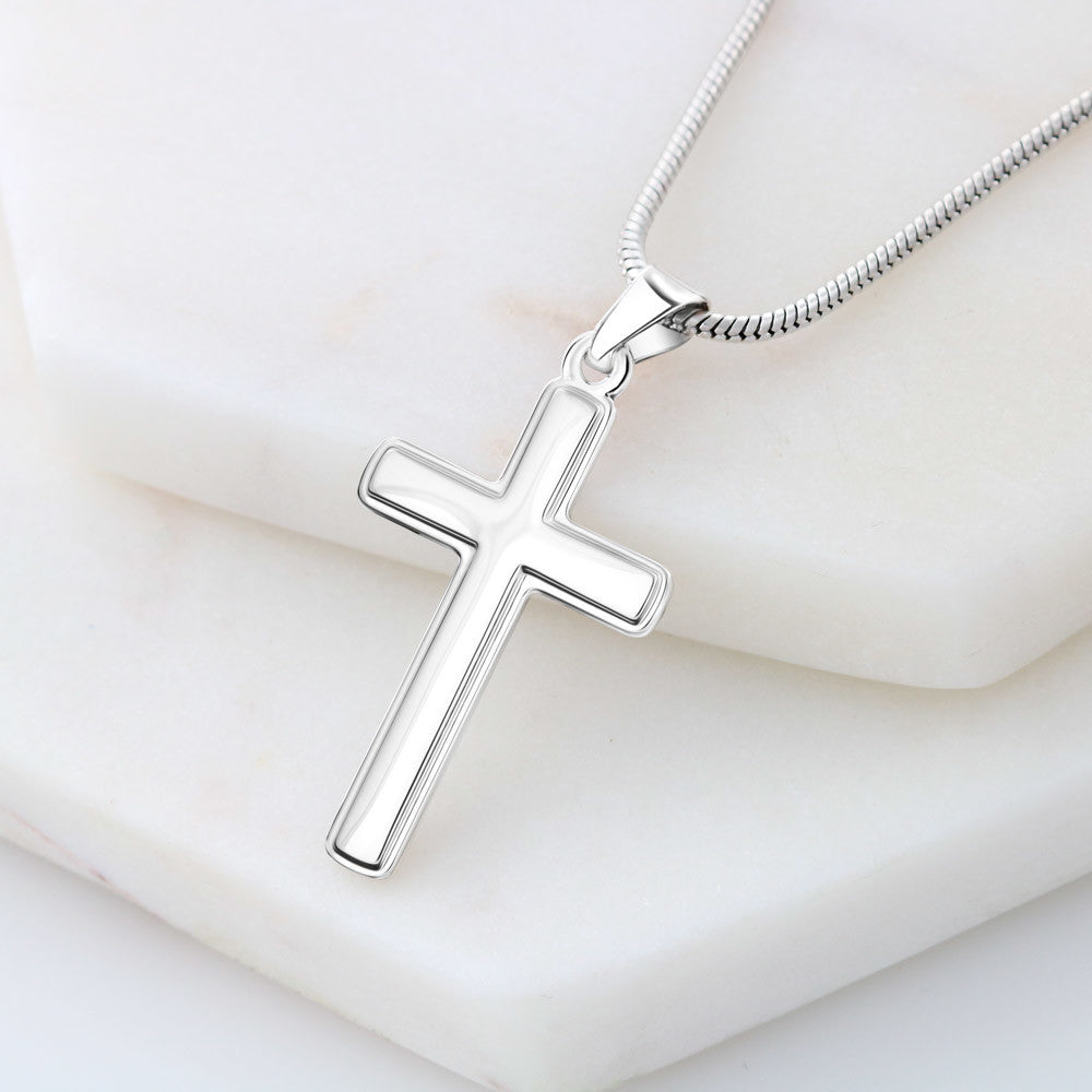 Faith Cross Necklace – Gift for Him