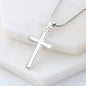 Faith Cross Necklace – Gift for Him