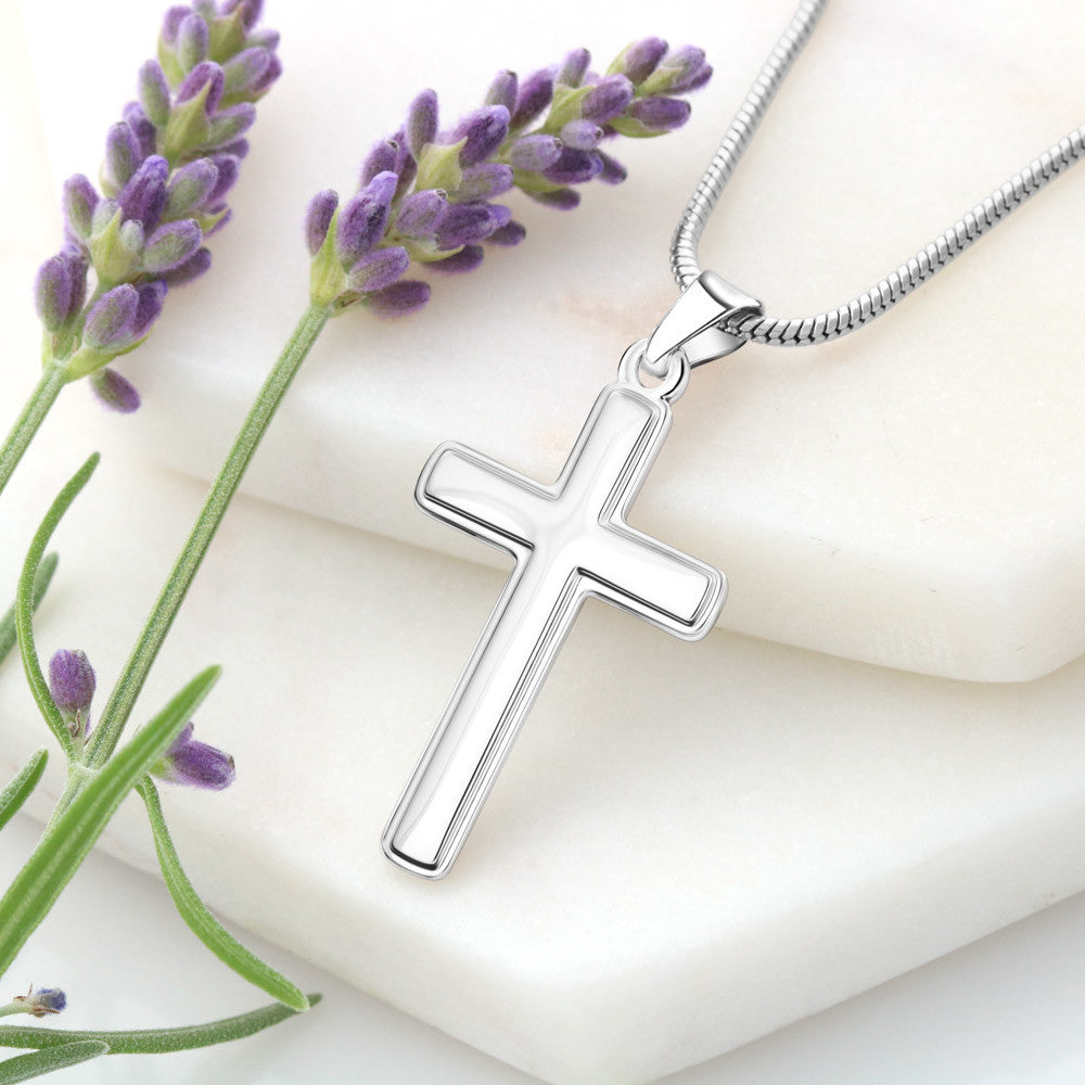 Faith Cross Necklace – Gift for Him