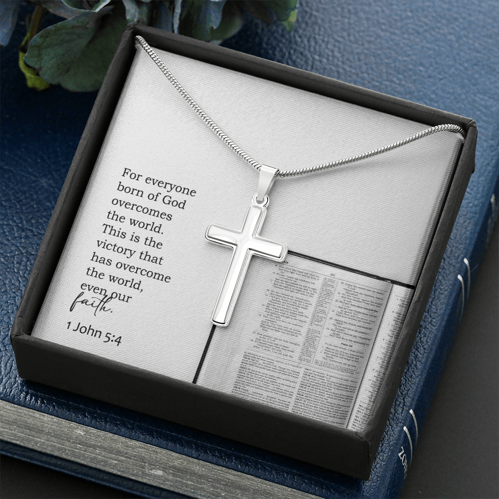 Faith Cross Necklace – Gift for Him