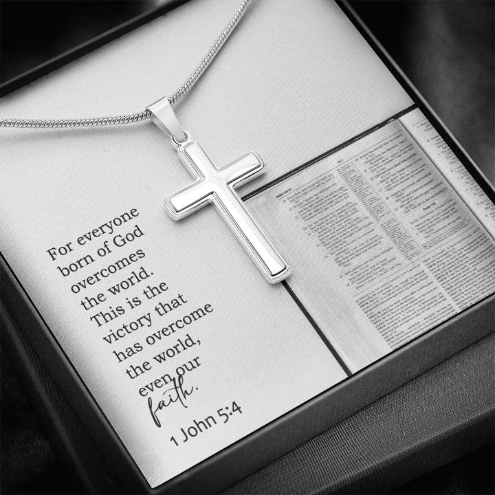Faith Cross Necklace – Gift for Him