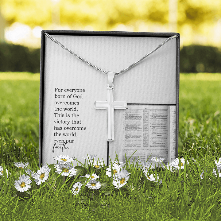 Faith Cross Necklace – Gift for Him