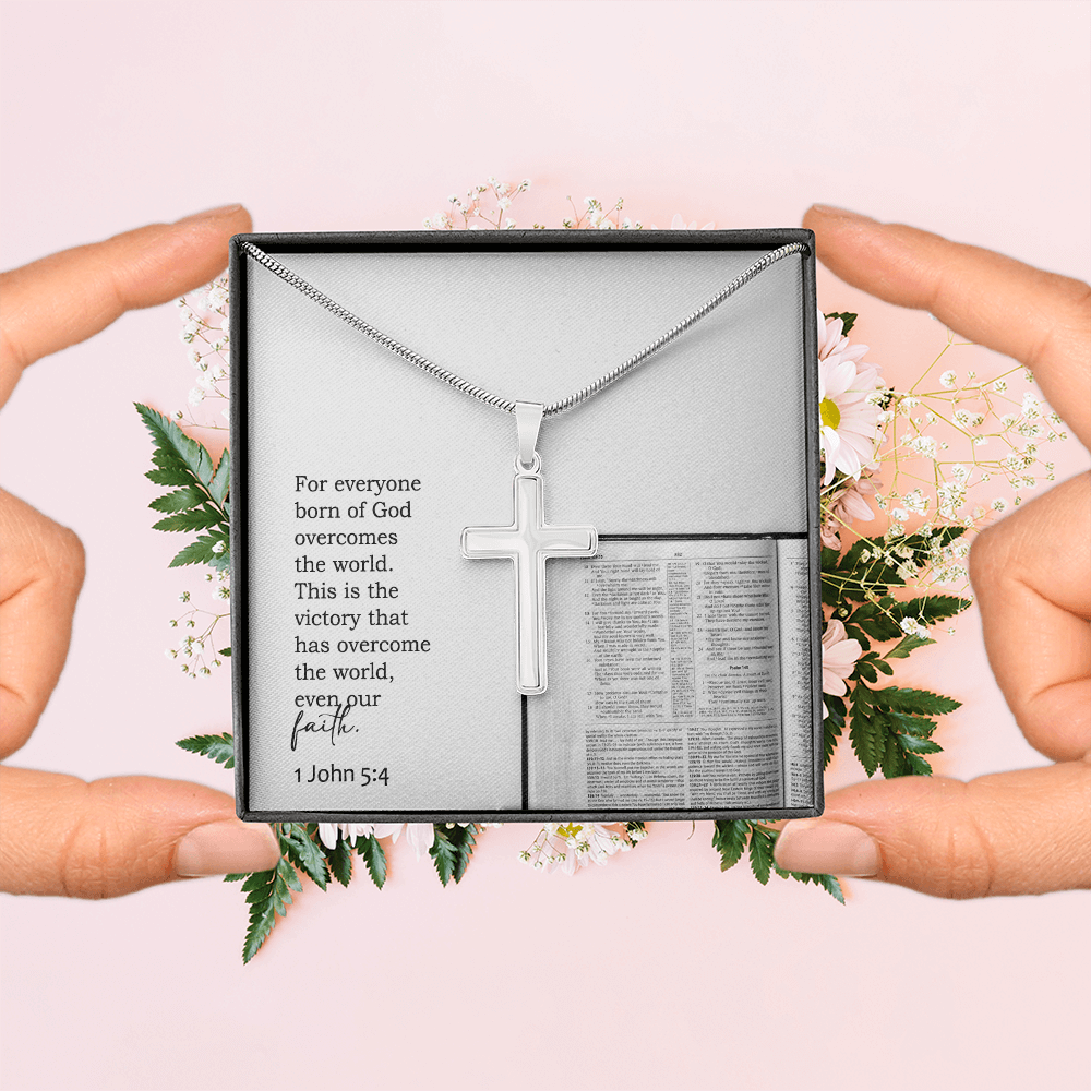 Faith Cross Necklace – Gift for Him