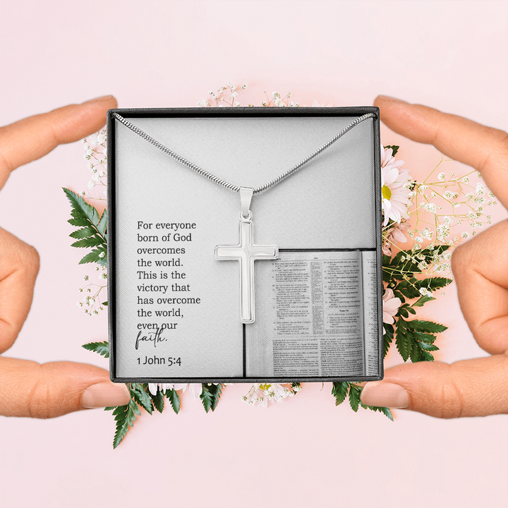 Faith Cross Necklace – Gift for Him