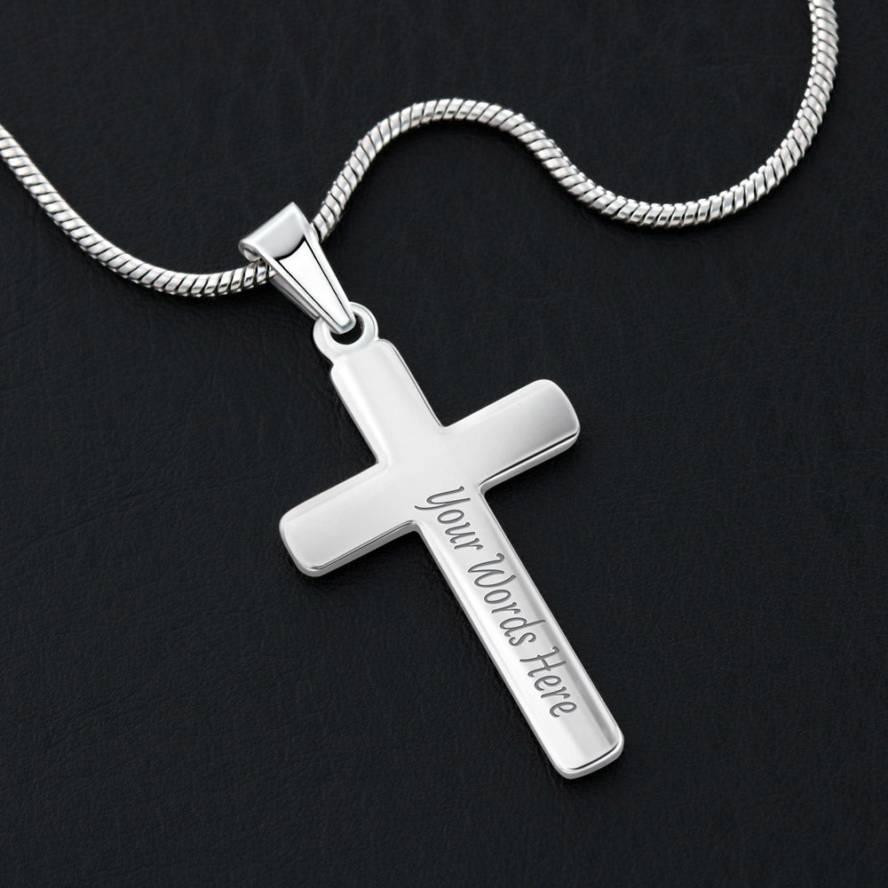 Faith Cross Necklace – Gift for Him
