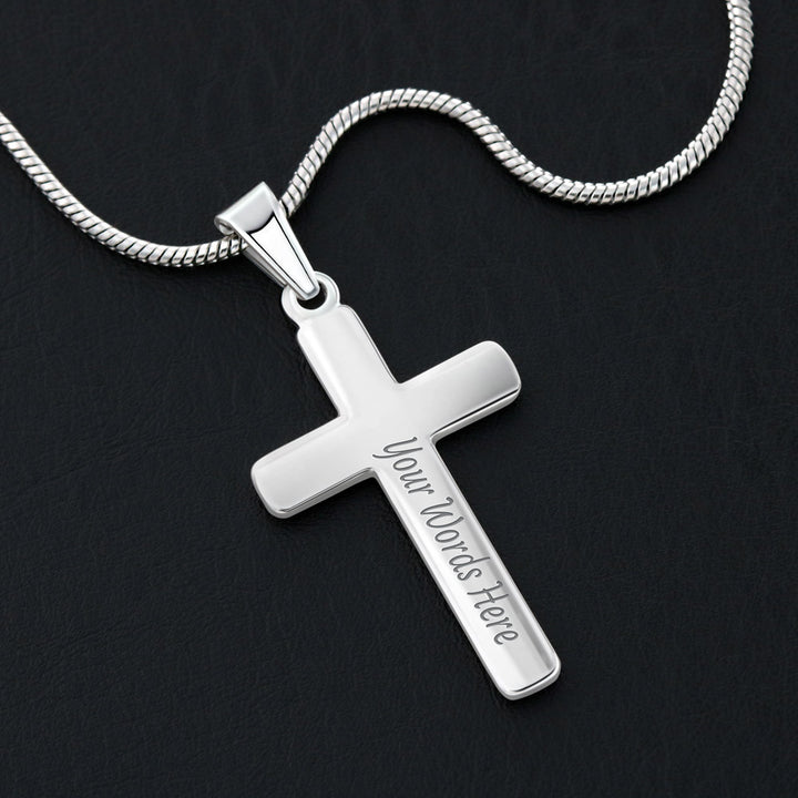 Faith Cross Necklace – Gift for Him