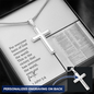 Faith Cross Necklace – Gift for Him