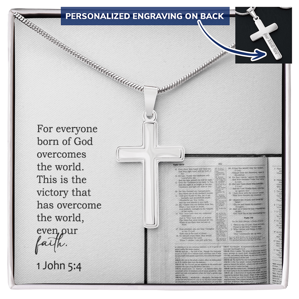 Faith Cross Necklace – Gift for Him