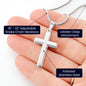 Faith Cross Necklace – Gift for Him