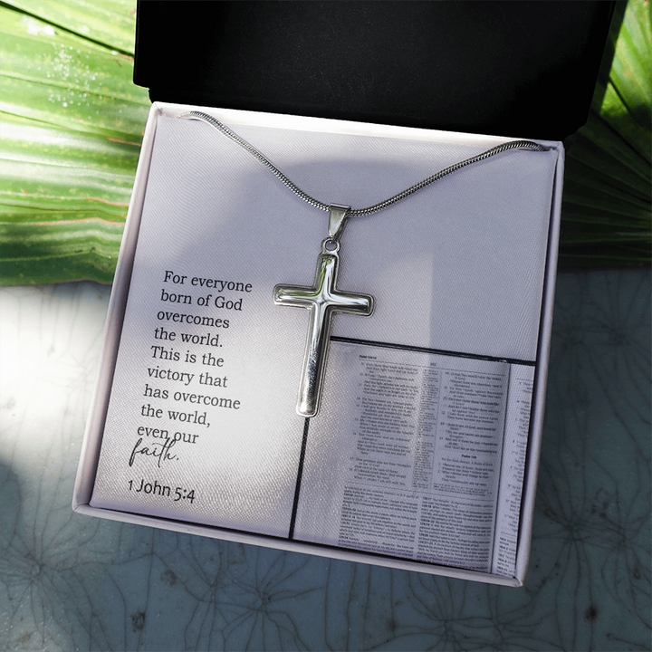 Faith Cross Necklace – Gift for Him