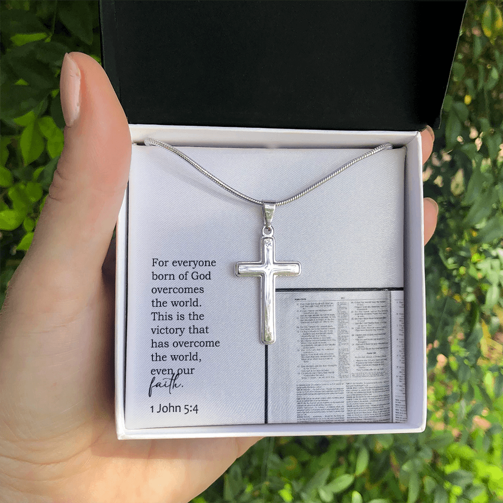Faith Cross Necklace – Gift for Him