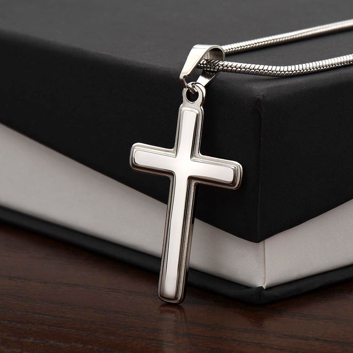 Faith Cross Necklace – Gift for Him