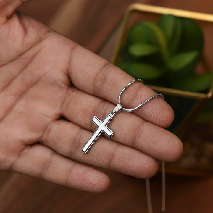 Faith Cross Necklace – Gift for Him