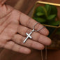Faith Cross Necklace – Gift for Him