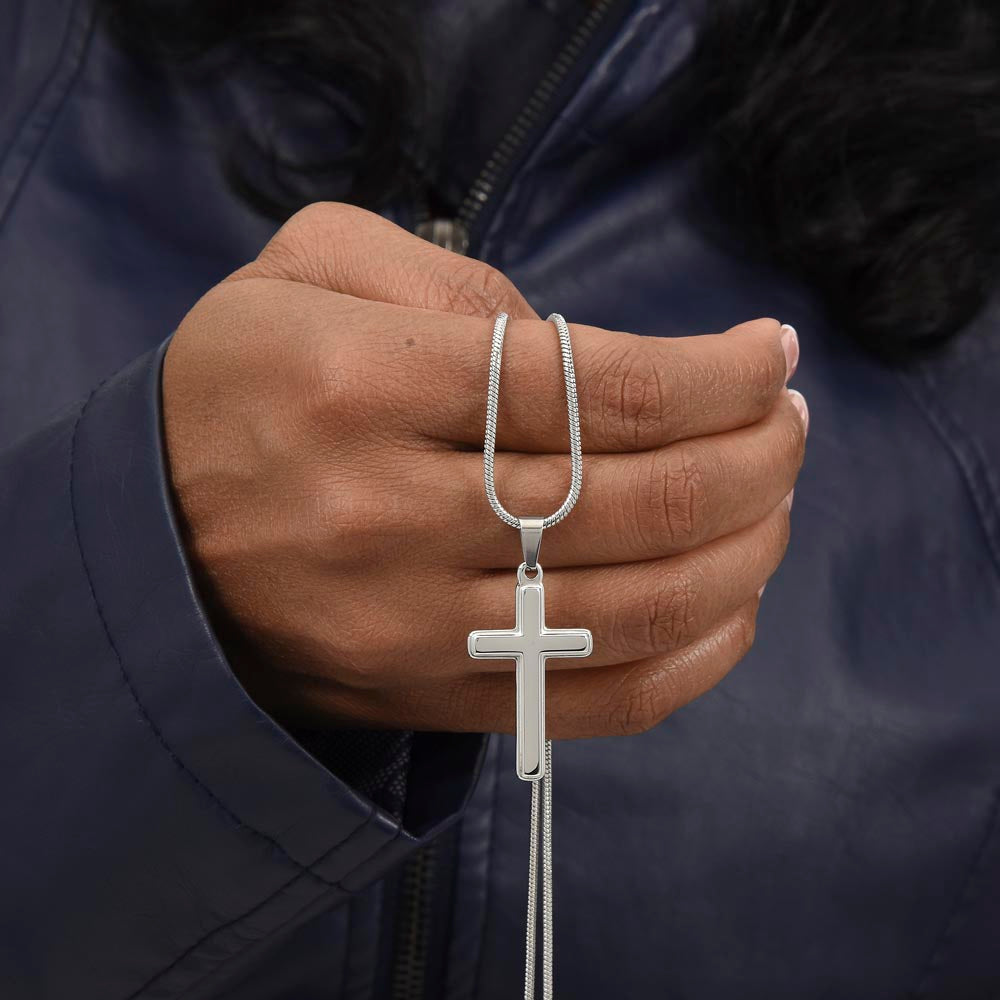 Faith Cross Necklace – Gift for Him