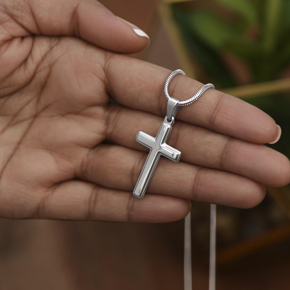 Faith Cross Necklace – Gift for Him