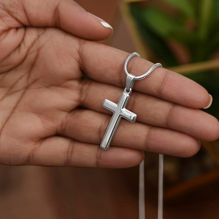 Faith Cross Necklace – Gift for Him