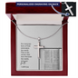 Faith Cross Necklace – Gift for Him