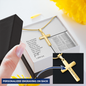 Faith Cross Necklace – Gift for Him