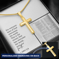 Faith Cross Necklace – Gift for Him