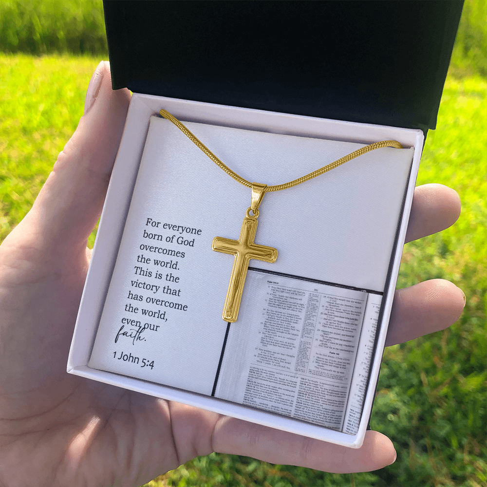 Faith Cross Necklace – Gift for Him