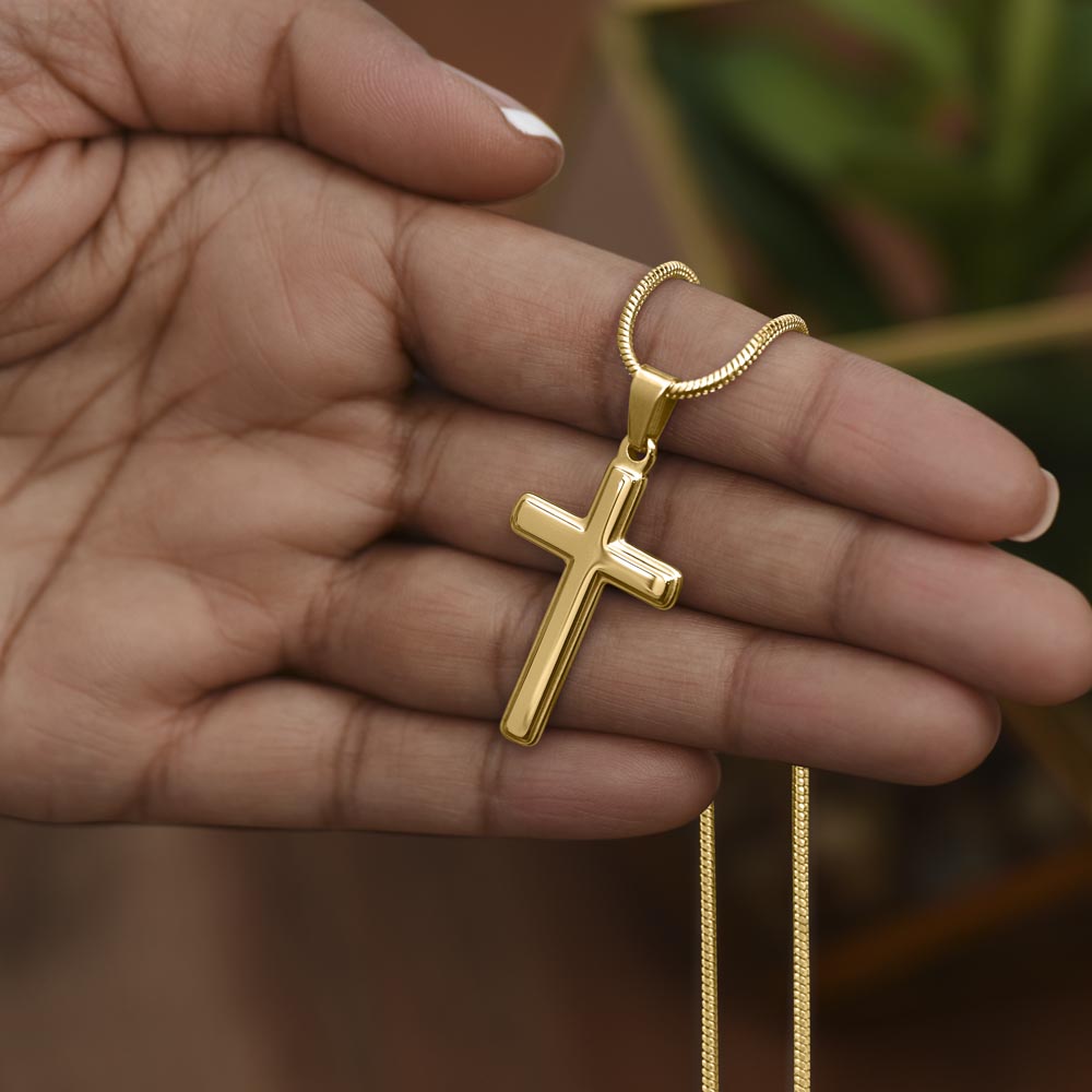 Faith Cross Necklace – Gift for Him