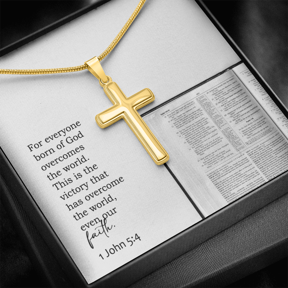 Faith Cross Necklace – Gift for Him