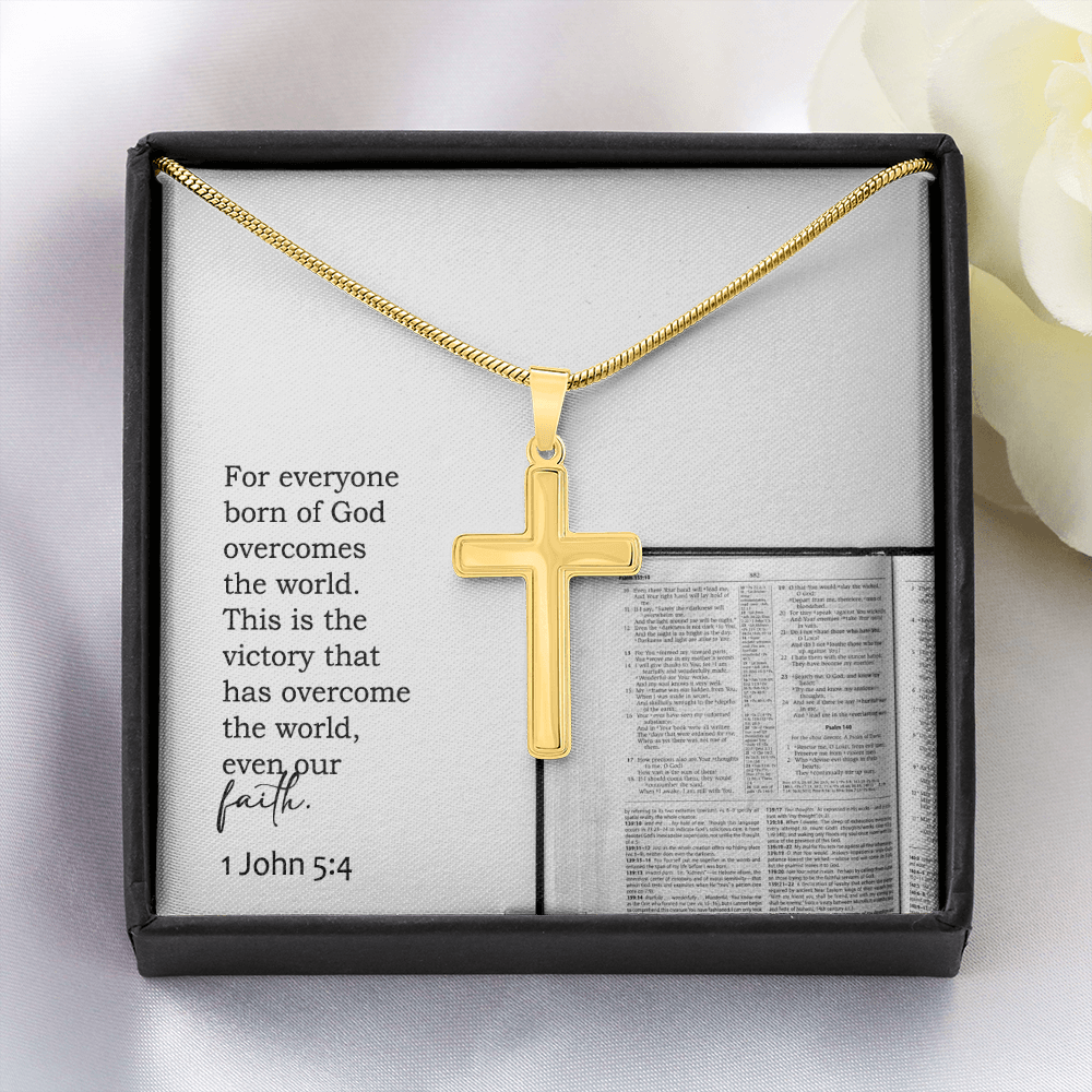 Faith Cross Necklace – Gift for Him