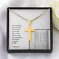 Faith Cross Necklace – Gift for Him
