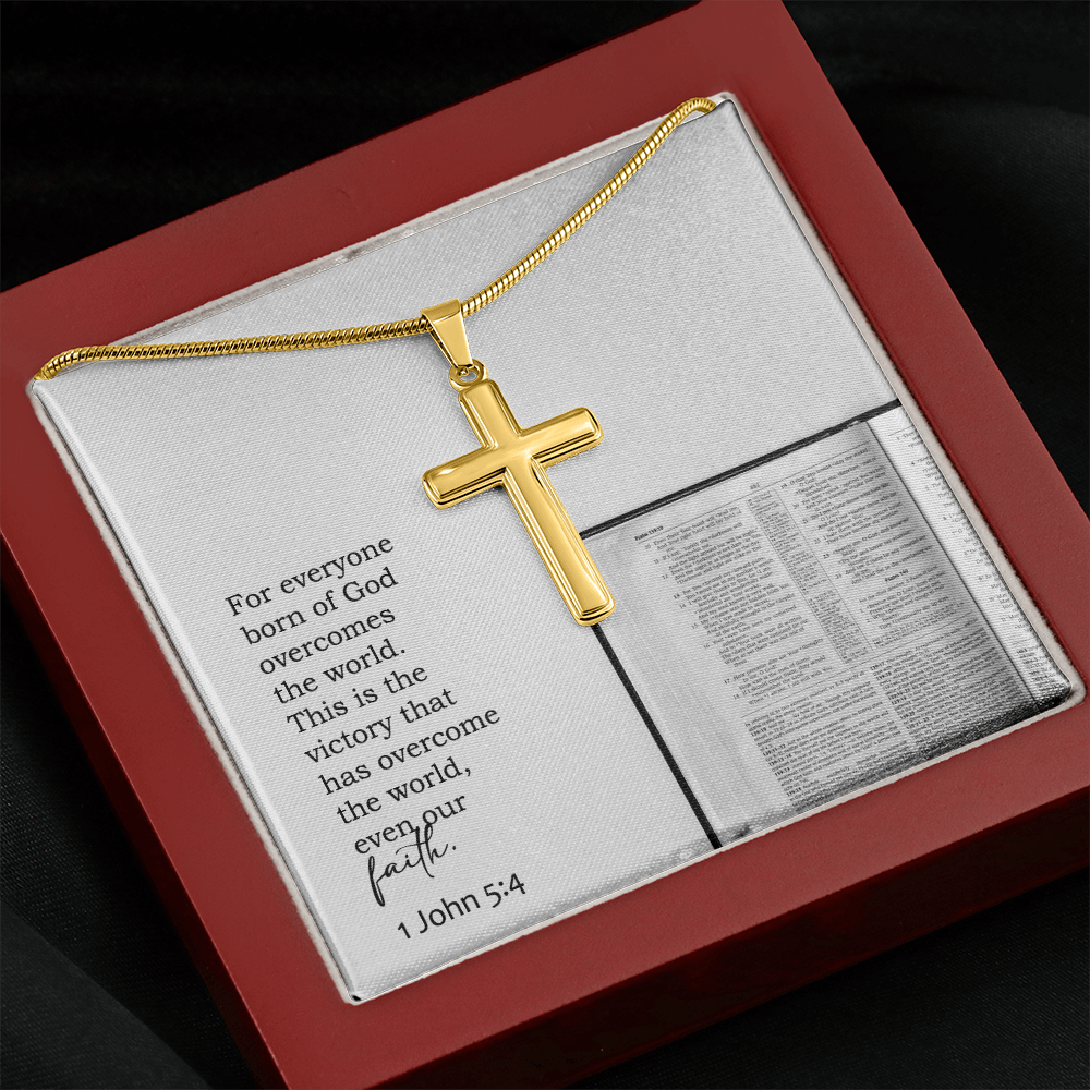 Faith Cross Necklace – Gift for Him