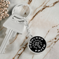 Fearless Faith - Graphic Circle Keychain - Gift for Her - Gift for Him