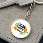 Faith Hope Love - Graphic Circle Keychain - Gift for Her - Gift for Him