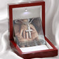 To My Husband, I Am Blessed To Have A Loving Husband Like You - Happy Father's Day - Artisan Crafted Stainless Cross Necklace - Gift for Husband