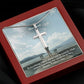 To My Husband, Everything I Love About You Is Exactly What You're Teaching Our Children To Be - Happy Father's Day - Artisan Crafted Stainless Cross Necklace - Gift for Husband
